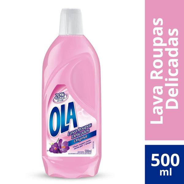 Imagem de Kit com 5 Lava Roupas Ola Original 500ml Cada