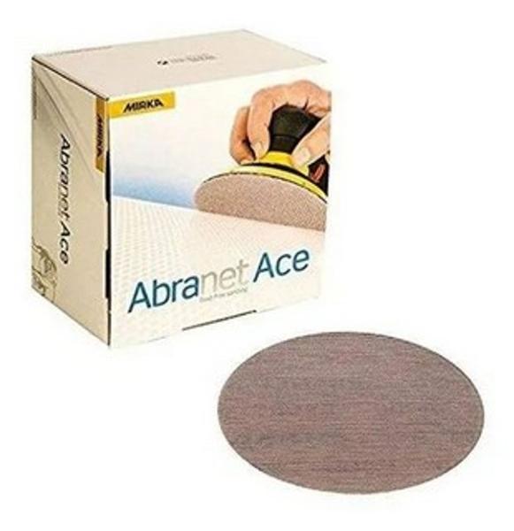 Kit com 5 lixas disco abranet ace 6" 150mm p120 - mirka - Mirka Imagem de Kit com 5 lixas disco abranet ace 6" 150mm p120 - mirka