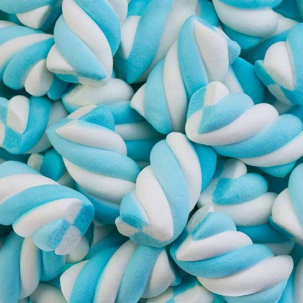 Imagem de Kit Com 5 Marshmallows Torcao Azul 250g Fini