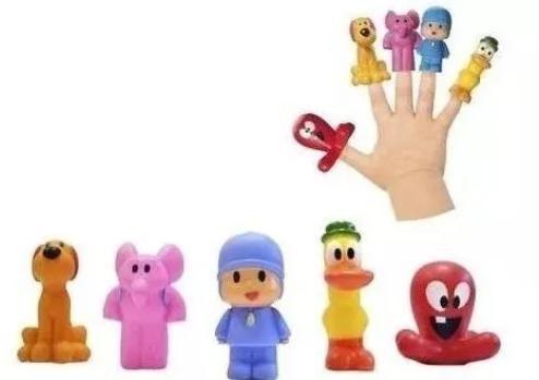 Imagem de Kit Com 5 Miniaturas De Bonecos Da Turma Do Pocoyo Cardoso