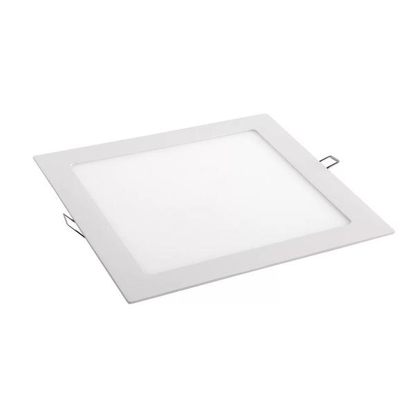 Imagem de Kit com 5 Painéis Led de Embutir Quadrado Slim 12W 4000K Branco Neutro - Kian