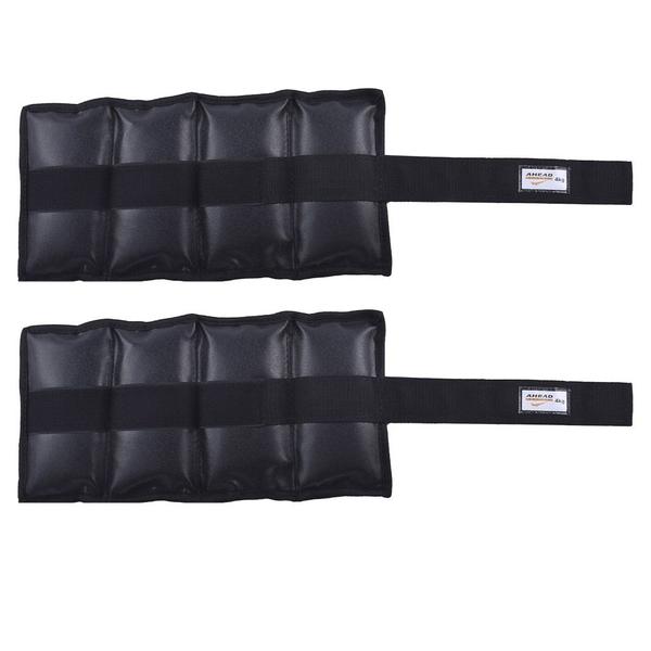 Kit com 5 Pares Caneleiras de Peso de 1kg À 5kg Ahead Sports Preta Imagem de Kit com 5 Pares Caneleiras de Peso de 1kg À 5kg Ahead Sports Preta