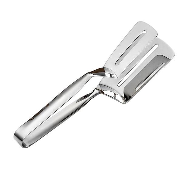 Kit com 5 Pegador Duplo Inox Multiuso P/ Frituras Assados - Universal Vendas Imagem de Kit com 5 Pegador Duplo Inox Multiuso P/ Frituras Assados