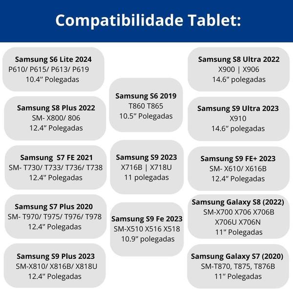 Imagem de Kit Com 5 Pontas Extras Pencil Para S7 Sm-T870