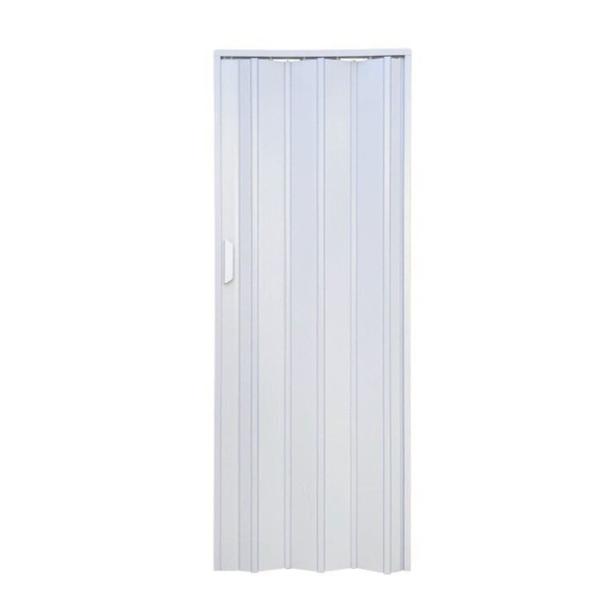 Imagem de Kit com 5 Portas Sanfonada de Pvc 210x105cm Bariri Gelo