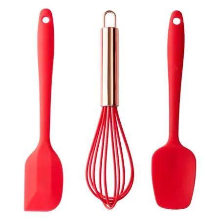 Imagem de Kit Com 5 Utensilios de Cozinha Silicone 5 peças