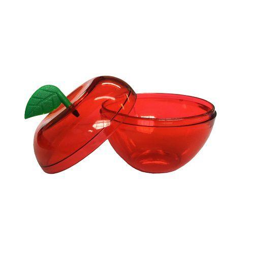 Kit Com 50 Maças Acrílica Decorativa Festas Porta Doces Lembrancinhas - PA Imagem de Kit Com 50 Maças Acrílica Decorativa Festas Porta Doces Lembrancinhas