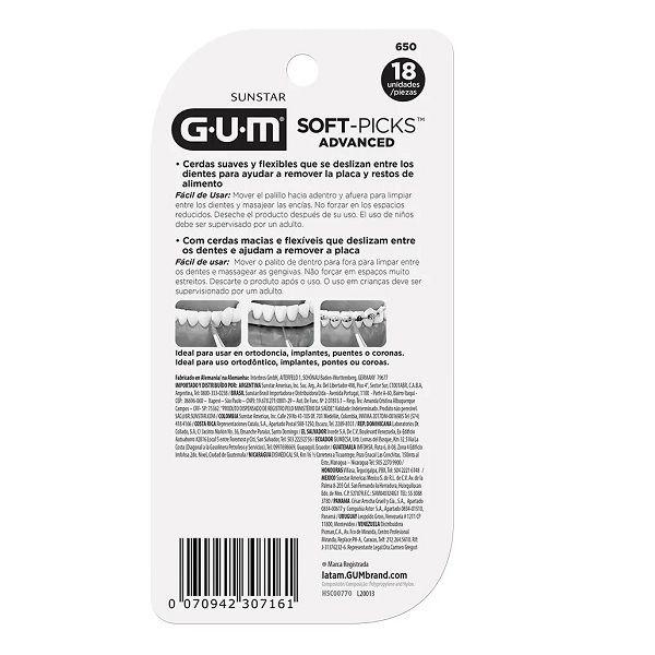 Imagem de Kit com 54 SOFT PICKS Advanced GUM