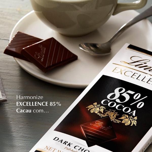 Imagem de Kit Com 5Un Chocolate Suiço Lindt Excellence 85% Dark 100G