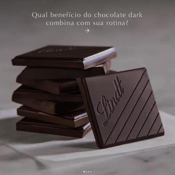 Imagem de Kit Com 5Und Chocolate Suiço Lindt Excellence Dark 70% 100G