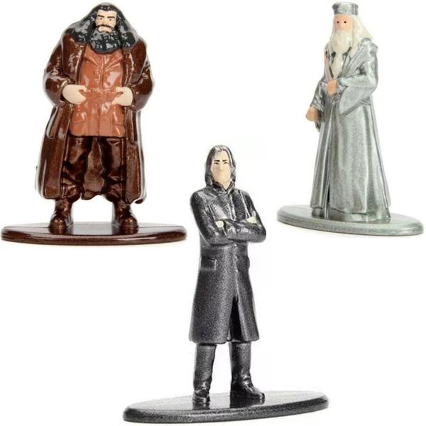 Imagem de Kit Com 6 Bonecos Mini-Figuras Nano Metalfigs Harry Potter