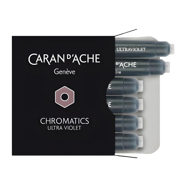 Imagem de Kit com 6 Cartuchos Caran D'ache Chromatics Ultra Violet