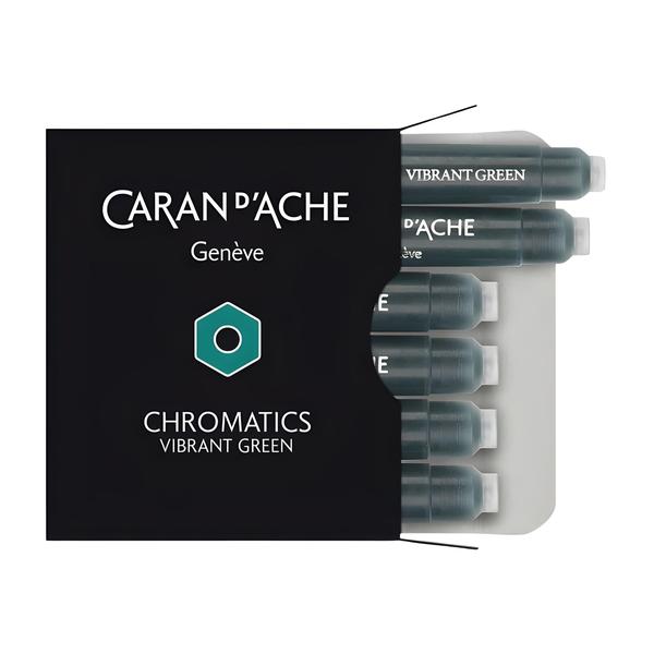 Imagem de Kit com 6 Cartuchos Caran D'ache Chromatics Vibrant Green