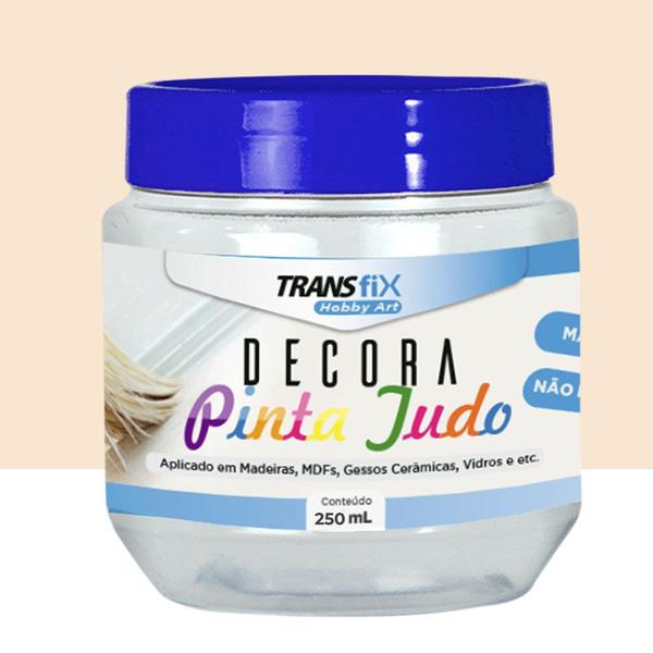 Imagem de Kit Com 6 Cores Pinta tudo Tintas Hobby Art 250ML