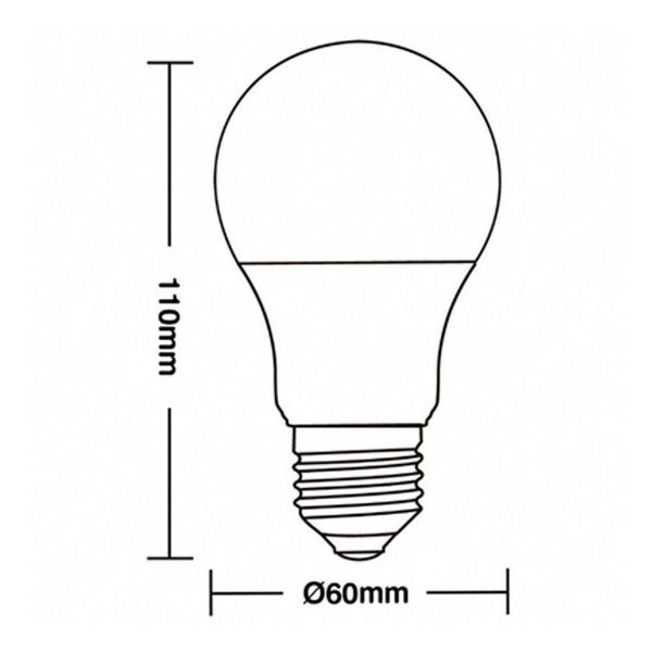 Imagem de Kit Com 6 Lâmpadas Led Taschibra Bivolt 9W 6500K Novo