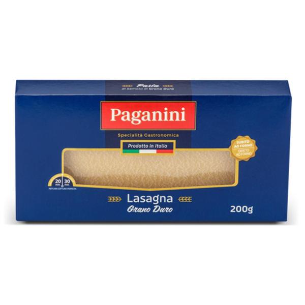 Kit Com 6 Massa Para Lasanha Di Grano Duro Paganini 200G Imagem de Kit Com 6 Massa Para Lasanha Di Grano Duro Paganini 200G