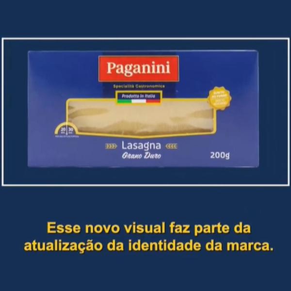 Kit Com 6 Massa Para Lasanha Di Grano Duro Paganini 200G Imagem de Kit Com 6 Massa Para Lasanha Di Grano Duro Paganini 200G