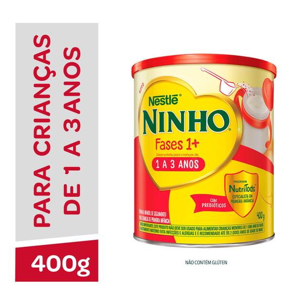 Imagem de Kit Com 6 Ninho Fases 1+ Fórmula Infantil 400g