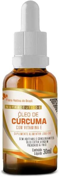 Imagem de Kit Com 6 - Óleo de Curc com Vitamina E em Gotas 30ml Flora Nativa do Brasil