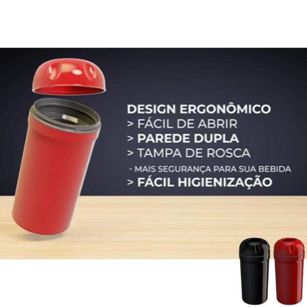 Imagem de Kit com 6 Porta Garrafa Térmico Camisinha Suporte Para Cerveja 600ml Unitermi