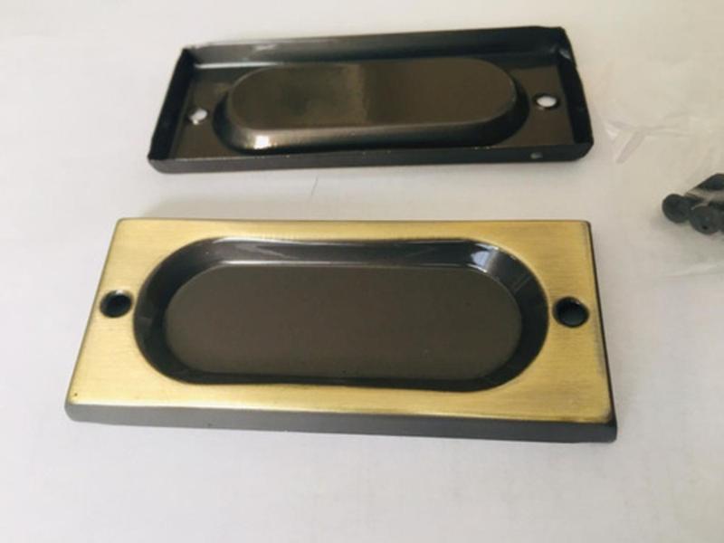 Kit Com 6 Puxador Para Janela/porta De Correr Lo Sobrepor - comercial Imagem de Kit Com 6 Puxador Para Janela/porta De Correr Lo Sobrepor