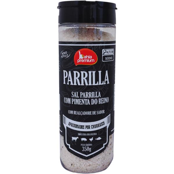 Kit Com 6 Sal de Parrilla Defumado Temperado Churrasco Completo Gourmet 350g Bahia Premium Imagem de Kit Com 6 Sal de Parrilla Defumado Temperado Churrasco Completo Gourmet 350g Bahia Premium