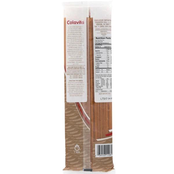 Kit Com 6Un Spaguetti Integral Colavita Grano Duro 500G Imagem de Kit Com 6Un Spaguetti Integral Colavita Grano Duro 500G