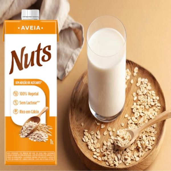 Imagem de Kit Com 6Und Bebida Nuts Aveia Zero 1L