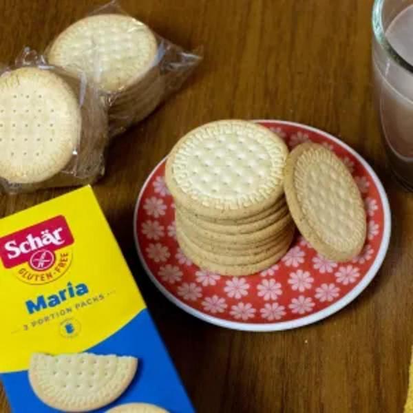 Kit Com 6Und Biscoito Sem Glúten Maria Schar 125G Imagem de Kit Com 6Und Biscoito Sem Glúten Maria Schar 125G