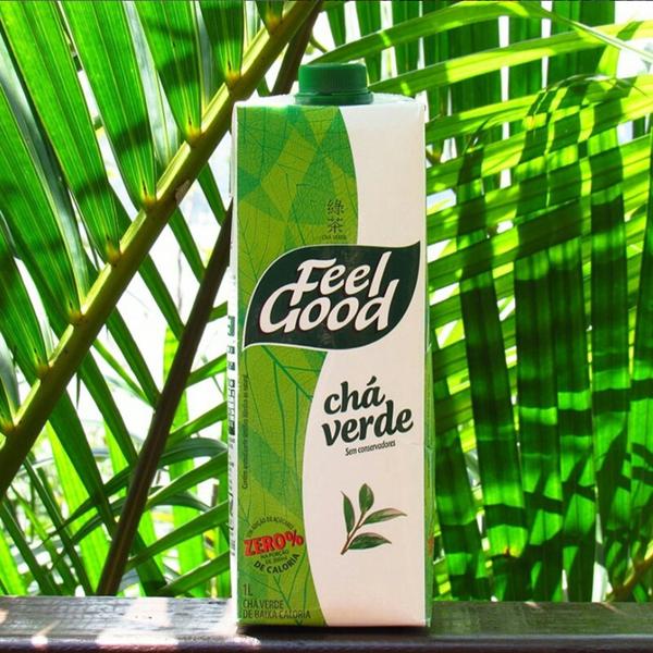 Imagem de Kit com 6und Chá Verde com Limão FEEL GOOD 1L