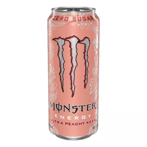 Imagem de Kit Com 6Und Energético Monster Ultra Peachy Keen Zero 473Ml