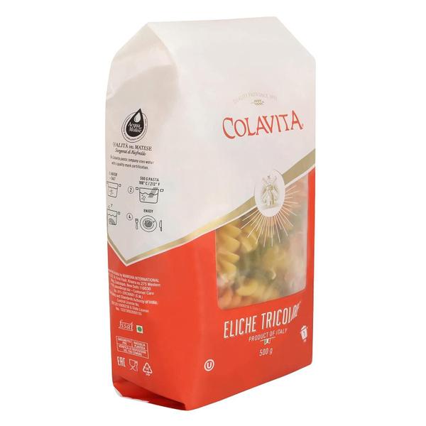 Imagem de Kit Com 6Und Massa Eliche Tricolore Colavita Grano Duro 500G