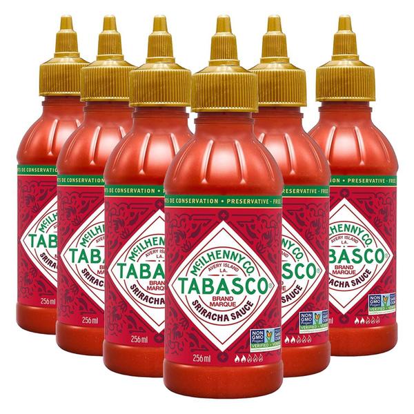 Imagem de Kit Com 6Und Molho Tabasco Sriracha 256Ml