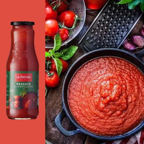 Imagem de Kit Com 6Und Passata Di Pomodoro Italiana La Pastina 680G