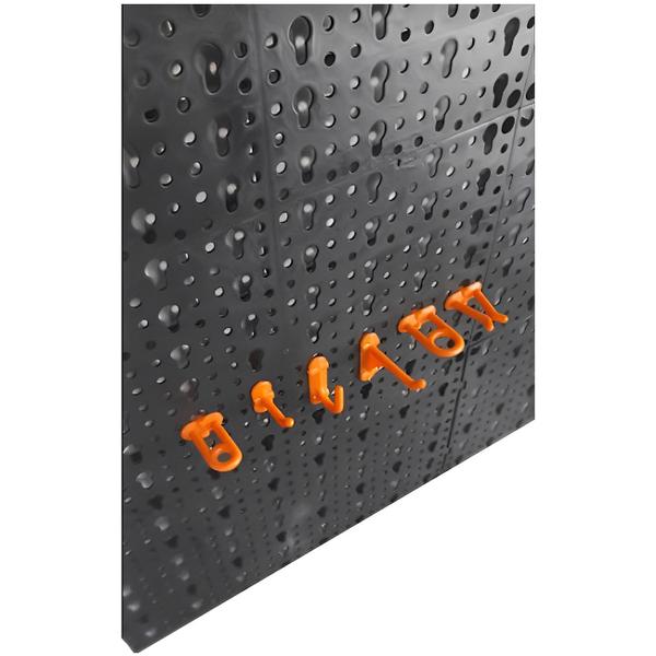 Kit Com 72 Ganchos Para Painel De Ferramenta Em Plástico Laranja - AMZ Imagem de Kit Com 72 Ganchos Para Painel De Ferramenta Em Plástico Laranja - AMZ