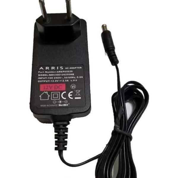 Imagem de Kit com 75 unidades - Fonte de Alimentação 12V 2,5Amp - ARRIS