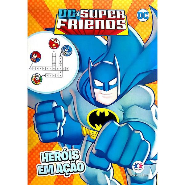 Imagem de Kit com 8 livros - DC Super Friends - Embalagem econômica - COLORIR - HISTÓRIAS E BRINCADEIRAS