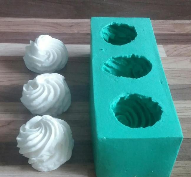 Kit com 8 moldes formas para fabricação de sabonetes formato doces - JJ Artesanato Imagem de Kit com 8 moldes formas para fabricação de sabonetes formato doces