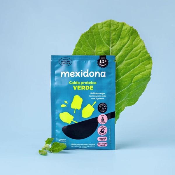 Imagem de Kit Com 8Und Caldo Proteico Verde Mexidona 30G