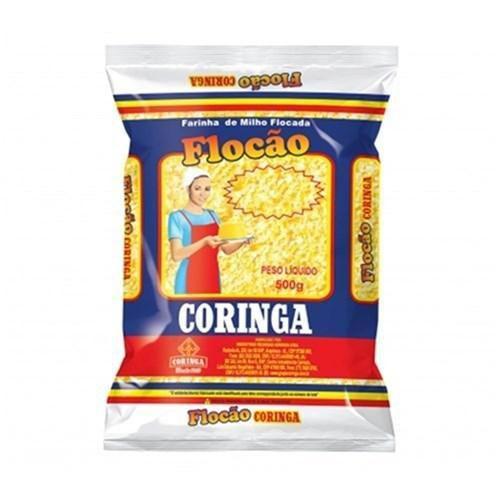 Kit Com 9 Pacotes De Farinha De Milho Flocão Coringa 500G Imagem de Kit Com 9 Pacotes De Farinha De Milho Flocão Coringa 500G
