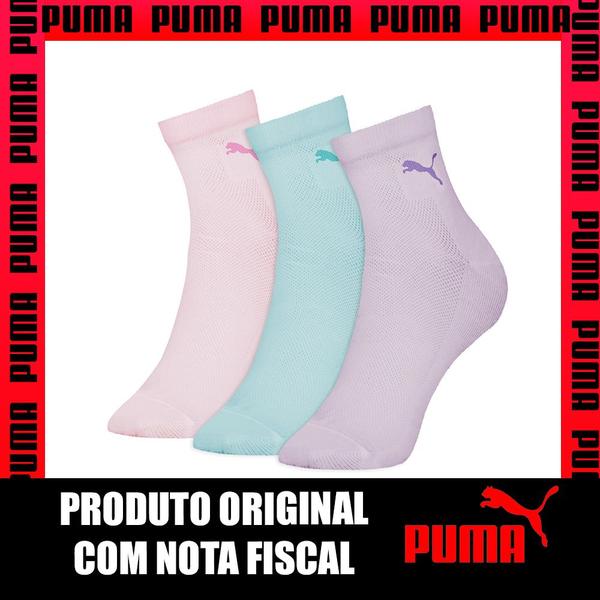 Imagem de Kit Com 9 Pares De Meias Cano Médio Algodão Esporte Sport Feminino