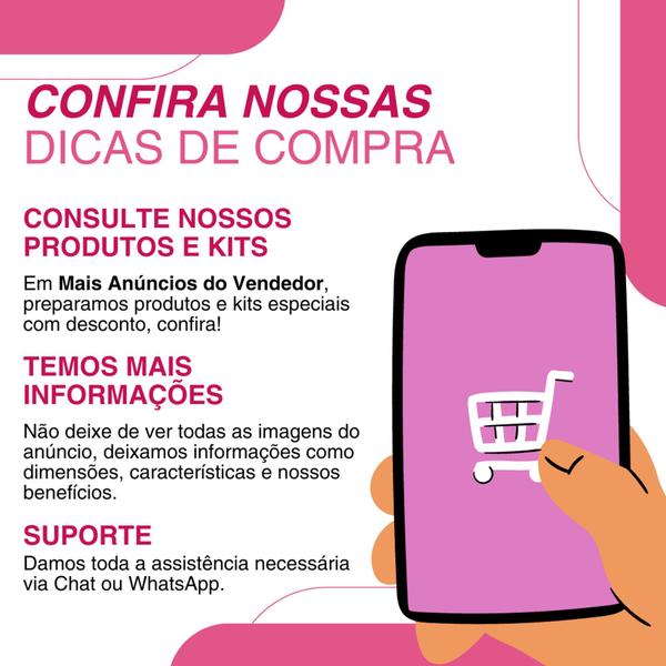 Kit com 9 Tapetinhos Alta Absorção para Pets 70x50 Branco com borda Rosa 200 Lavagens - Vila Flor Imagem de Kit com 9 Tapetinhos Alta Absorção para Pets 70x50 Branco com borda Rosa 200 Lavagens