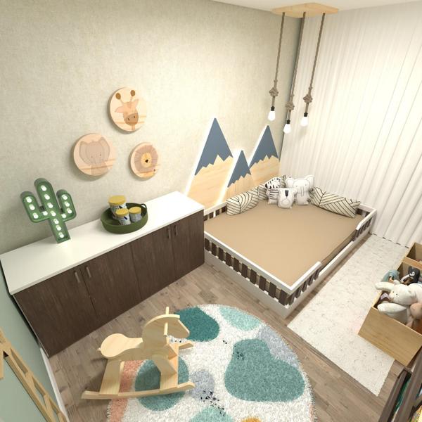 Imagem de Kit com Cama Casal e Armário Baixo Montessoriano Yescasa