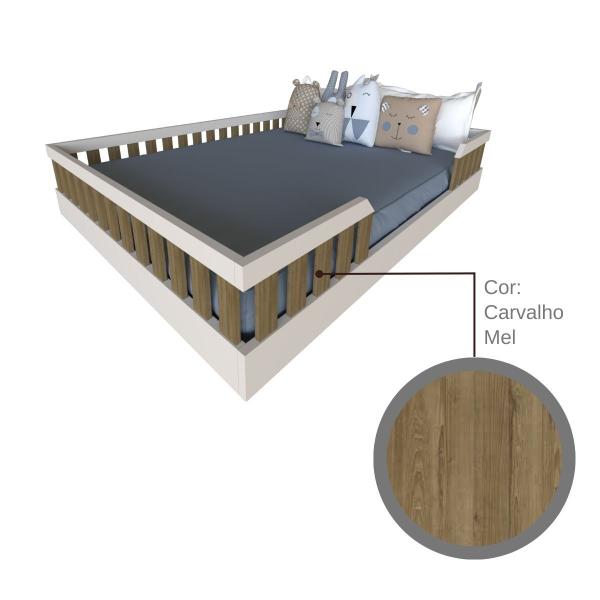 Imagem de Kit com Cama Casal e Armário Baixo Montessoriano Yescasa