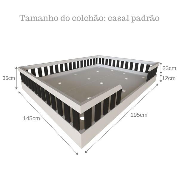 Imagem de Kit com Cama Casal Infantil e Armário Baixo Montessoriano Yescasa