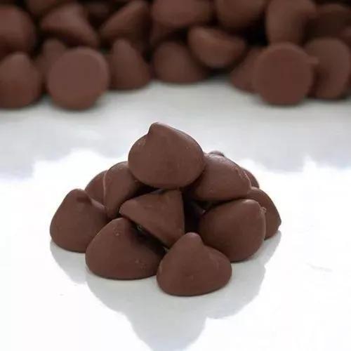 Imagem de KIT COM Gotas Chocolate Chips Forneavel Meio Amargo 10kg Sicao (CAIXA FECHADA COM 5 UNI DE 2 KG CADA)