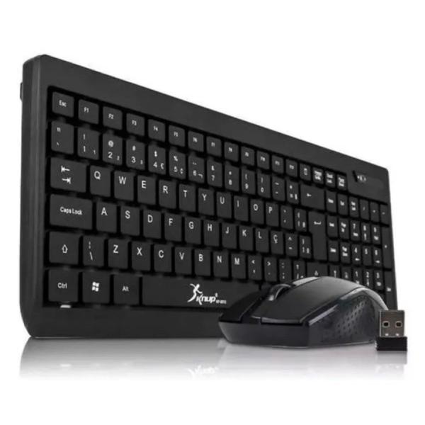 Imagem de Kit Com Teclado E Mouse Bluetooth Knup