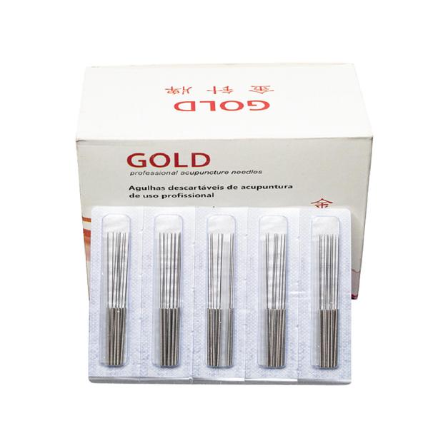 Imagem de Kit Combo 3000 Agulhas Gold 18x30 Acupuntura