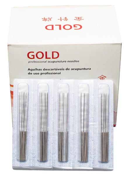 Imagem de Kit Combo 3000 Agulhas Gold 30x50 Acupuntura