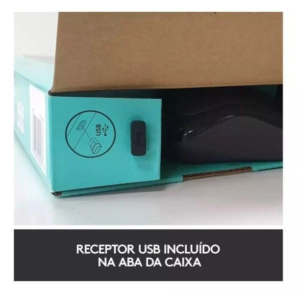 Imagem de Kit Combo Teclado e Mouse Mk270 Sem Fio Abnt2 Ç Português Multimidia WiFi Receptor Nano USB